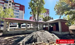Bingöl'deki parklarda sosyal alan çalışması