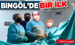 Bingöl'de bir ilk!..