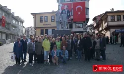 Turistlerin odağı oldu!