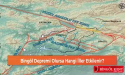 Bingöl Depremi Olursa Hangi İller Etkilenir?