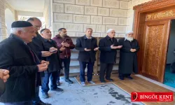 Bingöl Müftüsü Topal, Adaklı İlçesi'nde Yeni Cami’yi Dualarla Açtı