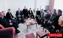 Bingöl'de AK Parti'den MHP İl Başkanı'na Ziyaret