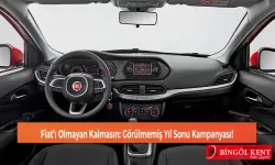 Fiat’ı Olmayan Kalmasın: Görülmemiş Yıl Sonu Kampanyası!