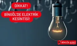 Bingöl Elektrik Kesintisi: 25 Ocakta Hangi İlçeler Etkilenecek?