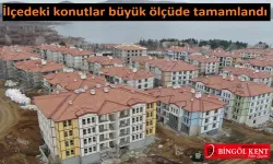 Konutların 'Kabası' Tamamlandı