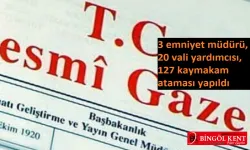 Resmi Gazete'de ‘Yeni Atama Kararnamesi’ Yayımlandı!