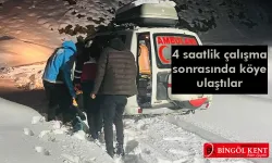 Tansiyon Hastası Yaşlı Kadına 4 Saatte Ulaşıldı!