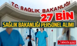 27 Bin Sağlık Personeli Alınacak! Başvurular Başladı...