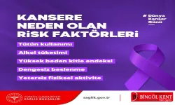 Sağlık Bakanlığından Bilgilendirme; Kansere Neden Olan Risk Faktörleri!