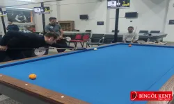 Bingöl'de 'Bilardo Şampiyonası' Heyecanı!