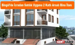 Bingöl'de İcradan Satılık Uyguna 2 Katlı Arsalı Bina İlanı