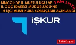 Bingöl İŞKUR Kura Sonuçları Açıklandı!