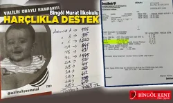 Bingöl'de Minikler, Harçlıklarını 'SMA'lı Bebeğe' Bağışladı!