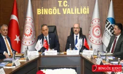 Elazığ, Malatya ve Tunceli Valileri Bingöl'de...