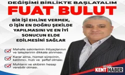 Yenimahalle Muhtar Adayı Bulut, Yarım Asırdır Yaşadığı Mahallesinin Değişimi İçin Yola Çıktı!