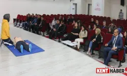 Bingöl'de 'Gençlik Personeline' İlkyardım Eğitimi!