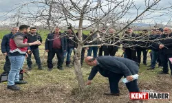 Bingöl'de Kursiyerlere 'Budama' Pratiği!