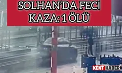 Solhan’da Feci Kaza: 1 Ölü