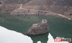 Sular Çekildi, Tarihi Kale Tekrar Gün Yüzüne Çıktı!