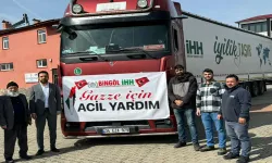 Bingöl’den Gazze’ye 4 TIR Yardım…