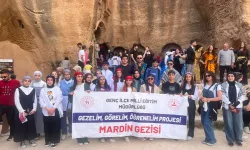 Bingöllü Öğrenciler Mardin'deki Turistik Mekânları Gezdi