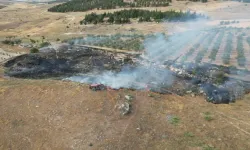 Çiftçinin Yangınla Amansız Mücadelesi!