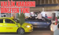 Bingöl'de Düğün Konvoyları Yasak Dinlemiyor!