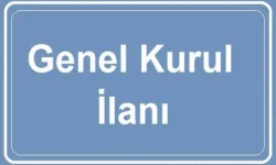 BİNGÖL 3. SANAYİ SİTESİ GENEL KURUL İLANI