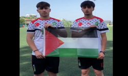 Bingöl'deki 'Özgür Filistin' Formasıyla Sahaya Çıktılar