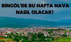 Bingöl’de Bu Hafta Hava Nasıl Olacak? İşte 5 Günlük Hava Durumu