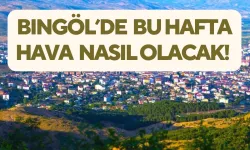 Bingöl’de 5 Günlük Hava Durumu: Sıcaklıklar Artıyor!