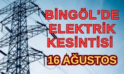 Bingöl'de Planlı Elektrik Kesintisi: Hangi Bölgelerde ve Ne Zaman?( 16 Ağustos 2024)