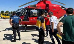 Muş’ta Ambulans Helikopter 3 Yaşındaki Hasta İçin Havalandı