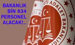 Resmi Gazete'de Yayımlandı: Bin 634 Personel Alınacak