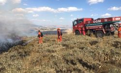 Bingöl’de Orman Yangını Büyümeden Söndürüldü