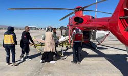 Muş’ta 1 Yaşındaki Bebek İçin Ambulans Helikopter Havalandı