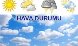 Meteoroloji'nin Pazar Günü Hava Tahmini