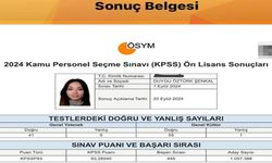 Evde Çalıştı... KPSS'den 93.2 Puan Aldı!