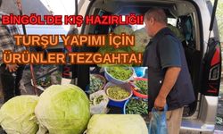 Bingöl’de Kış Hazırlığı! Turşu Yapımı İçin Ürünler Tezgahta!