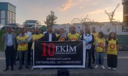 10 Ekim Ankara Katliamı’nda Yitirilenler Bingöl’de Anıldı: “Adalet Mücadelemiz Sürecek”