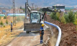 Malatya'da 2 Bin 500 Metrelik İçmesuyu Hattı