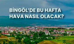 Bingöl'de Bu Hafta Hava Nasıl Olacak ?