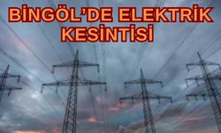 Bingöl’de 14 Kasım’da Planlı Elektrik Kesintileri Yaşanacak