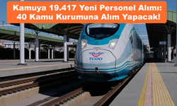 Kamuya 19.417 Yeni Personel Alımı: 40 Kamu Kurumuna Alım Yapacak!