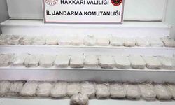 Hakkari’de 49 kilo metamfetamin ele geçirildi