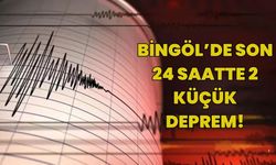 Bingöl’de 2 Küçük Deprem!