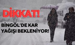 Dikkat: Bingöl’de Kar Yağışı Bekleniyor!