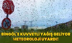 Bingöl'e Kuvvetli Yağış Geliyor, Meteoroloji Uyardı!