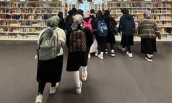 Bingöl'de Lise Öğrencilerinden 'Üniversite Kütüphanesi'ne Ziyaret