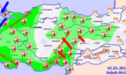 Meteoroloji Uyarısı: Bingöl'de Kuvvetli Sağanak, Fırtına Ve Toz Taşınımı Bekleniyor